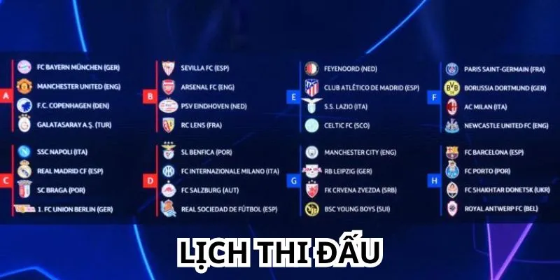 Lịch Thi Đấu 8xbet: Cập Nhật Nhanh Chóng, Chính Xác Nhất 1 Lịch Thi Đấu