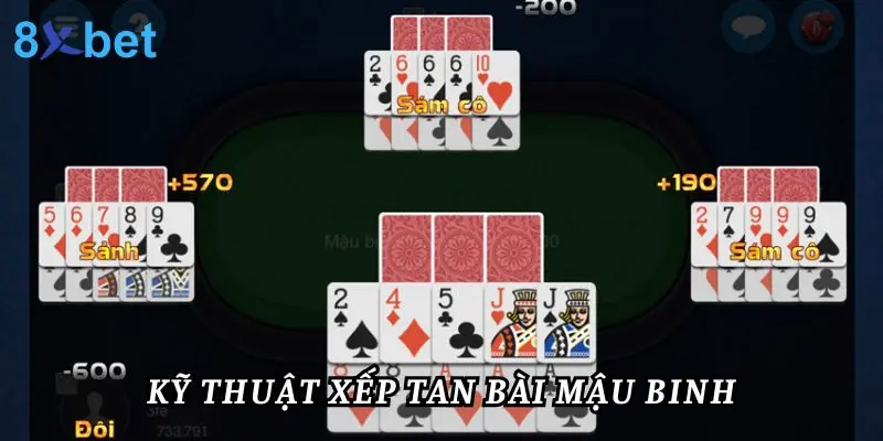 Cách Xếp Bài Mậu Binh Cực Hay - Hướng Dẫn Từng Trường Hợp 7 Kỹ thuật xếp theo kiểu tan bài